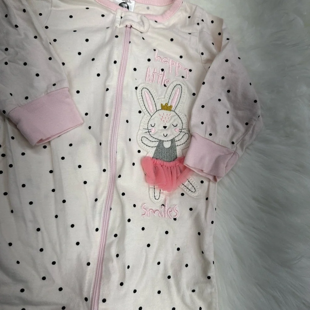 Gerber 6-9 months footies baby girl